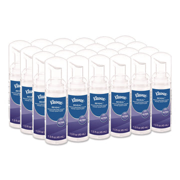 Ultra Moisturizing Foam Hand Sanitizer, 1.5 oz Pump Bottle, Unscented, 24/Carton