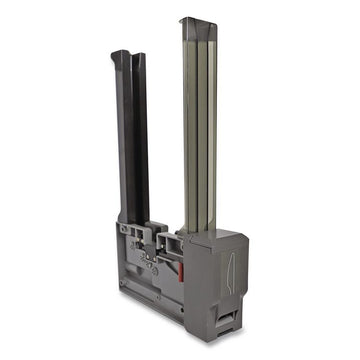 Cutlery Dispenser Tower, Holds 125 Knives, 2.6 x 15.4, Gray, 10/Carton
