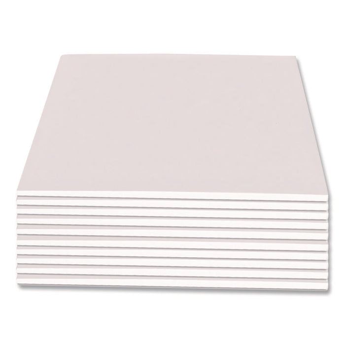 Scratch Pads, Unruled, (100) White 3 x 5 Sheets, 12/Pack