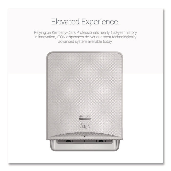 ICON Automatic Roll Towel Dispenser, 20.12 x 16.37 x 13.5, Silver Mosaic