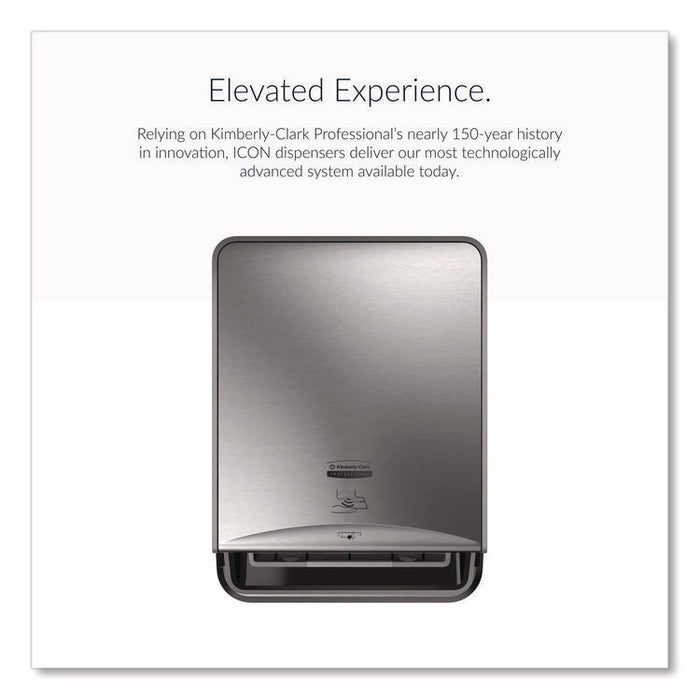 ICON Automatic Roll Towel Recessed Dispenser Housing, without Trim Panel, Stainless Steel