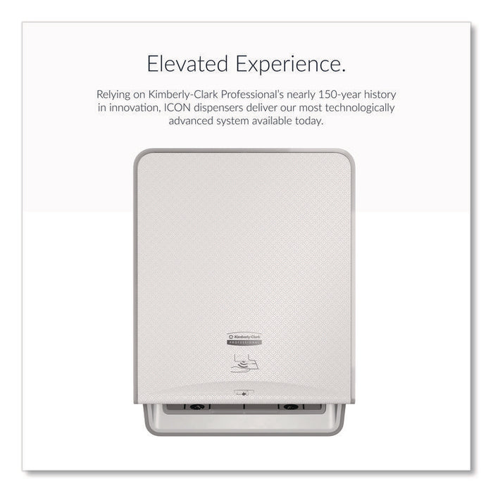 ICON Automatic Roll Towel Dispenser, 20.12 x 16.37 x 13.5, White Mosaic