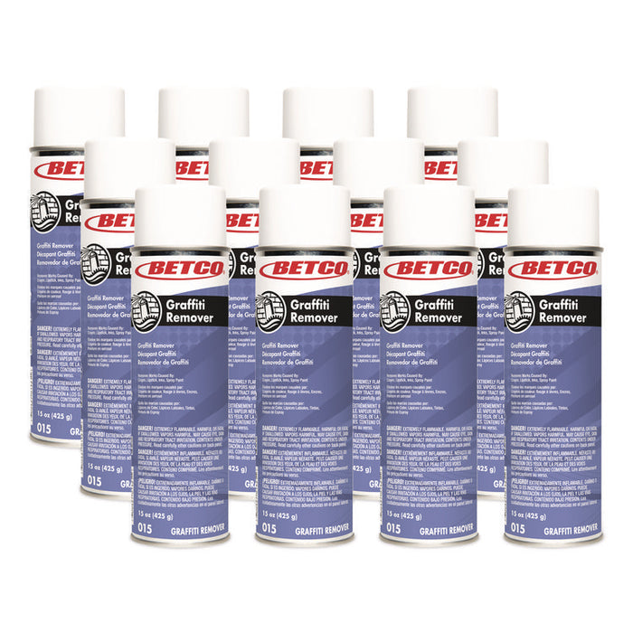 Graffiti Remover, 15 oz Aerosol Spray, 12/Carton