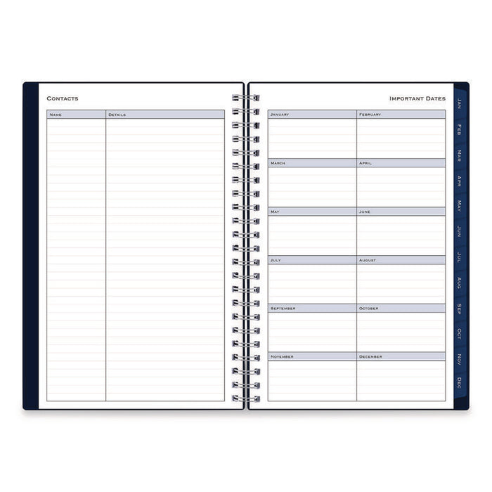 Passages Weekly/Monthly Planner, 8 x 5, Navy Cover, 12-Month (Jan to Dec): 2026