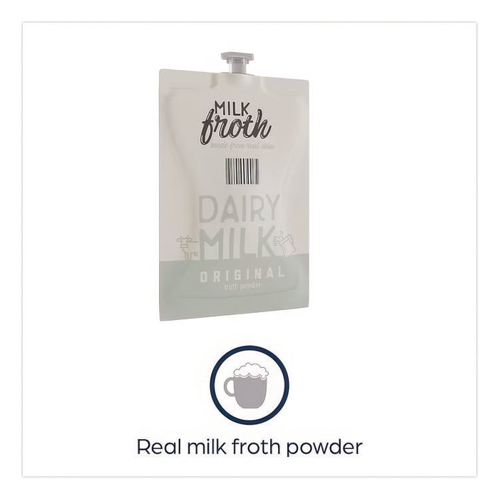 FLAVIA Real Milk Froth Freshpacks, 0.46 oz Packet, 72/Carton