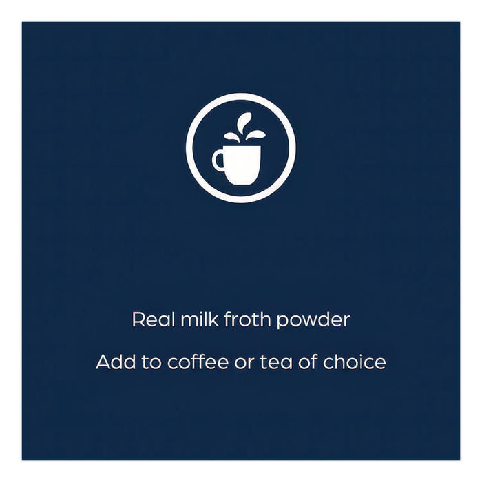 FLAVIA Real Milk Froth Freshpacks, 0.46 oz Packet, 72/Carton