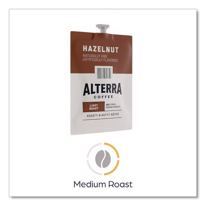 Coffee Freshpack Pods, Hazelnut, Medium Roast, 0.23 oz, 100/Carton