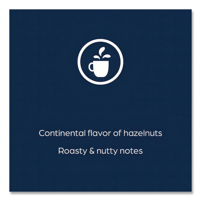 Coffee Freshpack Pods, Hazelnut, Medium Roast, 0.23 oz, 100/Carton