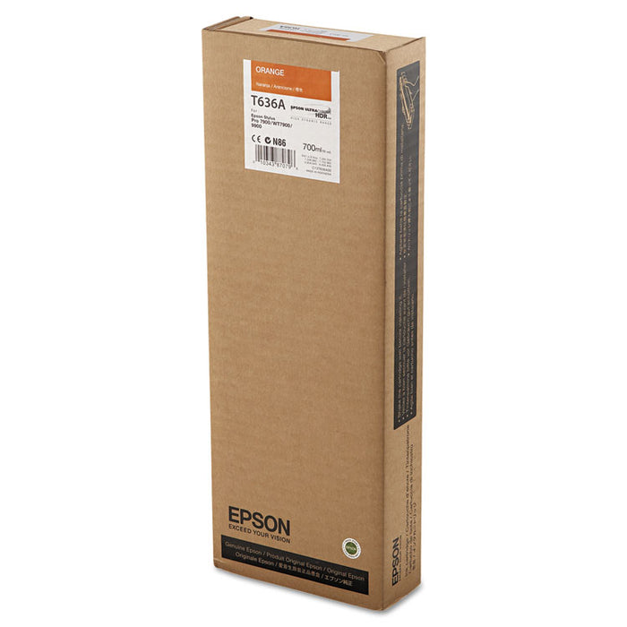T636A00 UltraChrome HDR Ink, Orange