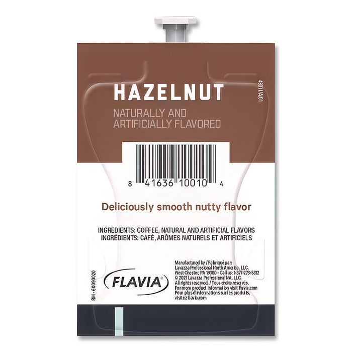 Coffee Freshpack Pods, Hazelnut, Medium Roast, 0.23 oz, 100/Carton