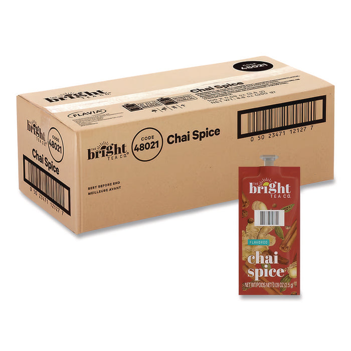 Tea Freshpack Pods, Chai Spice, 0.09 oz, 100/Carton