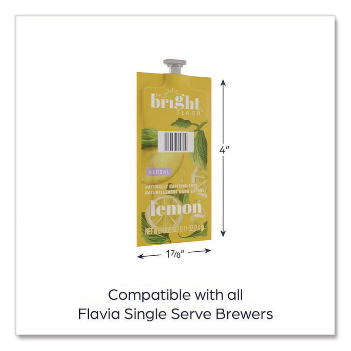 Tea Freshpack Pods, Lemon Herbal, 0.1 oz, 100/Carton