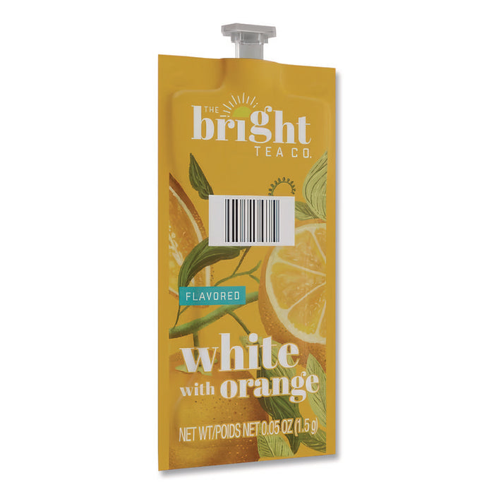 Tea Freshpack Pods, White with Orange, 0.05 oz, 100/Carton