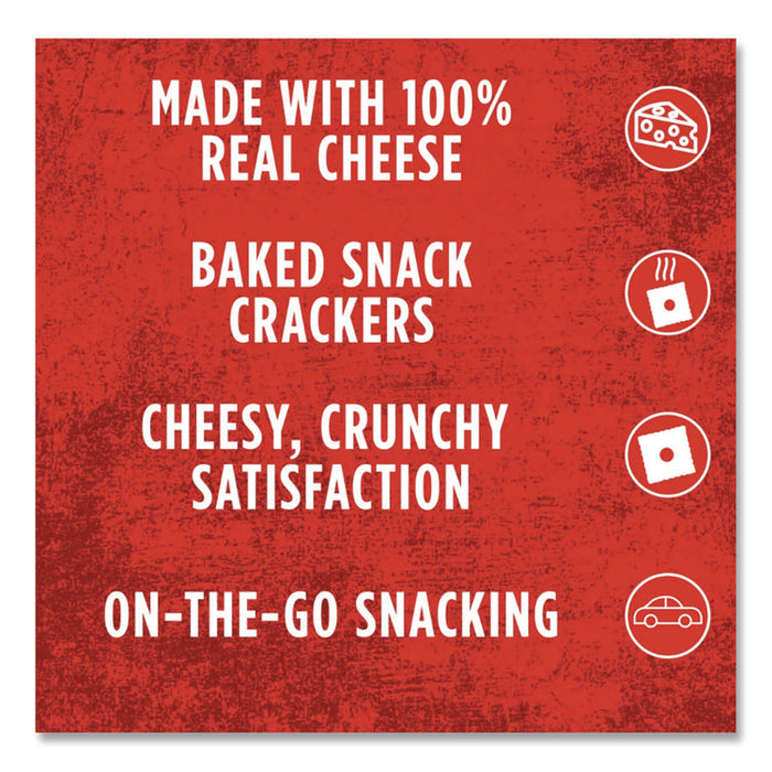 Cheez-it Crackers, 1.5 oz Bag, Reduced Fat, 60/Carton