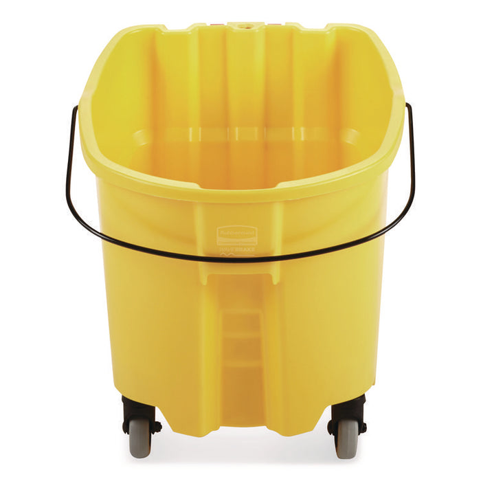 WaveBrake 2.0 Bucket, 35 qt, Plastic, Yellow