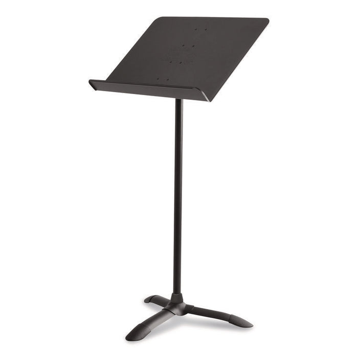 Melody Music Stand, 20.5" Wide, 24" to 46" Shelf Height, Black