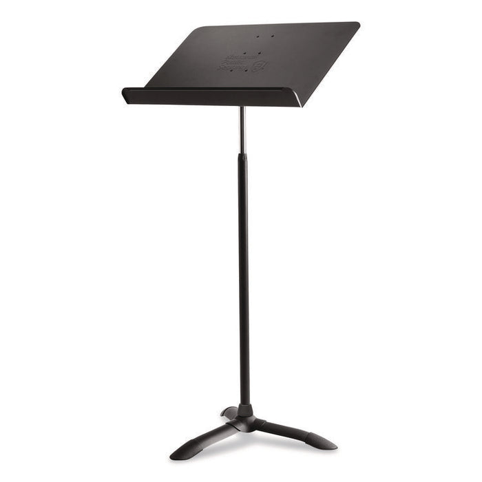 Melody Music Stand, 20.5" Wide, 24" to 46" Shelf Height, Black