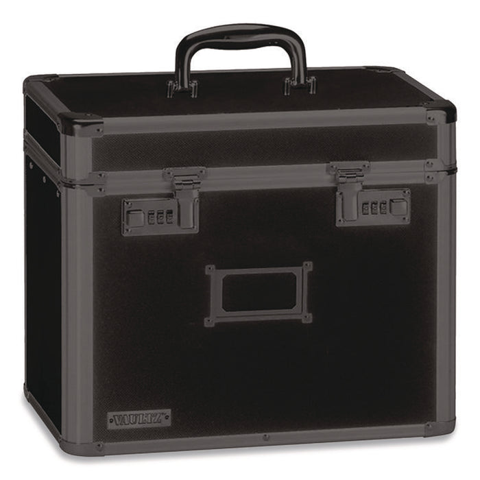 Locking Personal File Tote, Letter, 7.25 x 13.75 x 12.5, Tactical Black