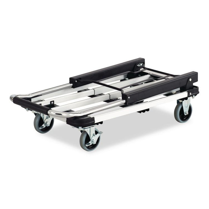 Stow-Away Collapsible Medium Hand Truck, 275 lb Capacity, 19 x 17.75 x 38.75, Aluminum