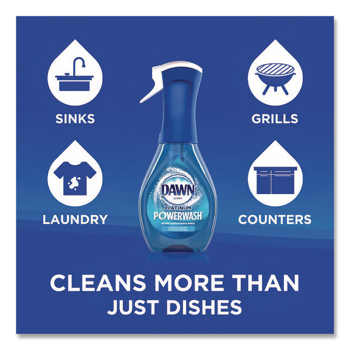 Platinum Powerwash Dish Spray, Fresh Scent, 16 oz Spray Bottle