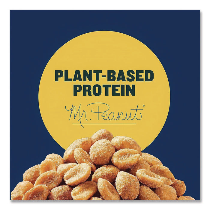 Honey Roasted Peanuts, 2.5 oz Tube, 15/Box