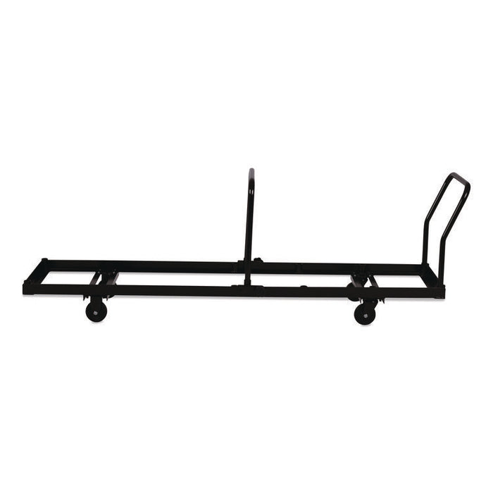 Folding Chair Dolly For Vertical Storage, Metal, 1,100 lb Capacity, 19.25" x 81" x 38.5", Brown