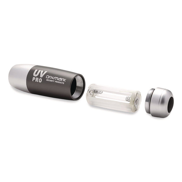 UV Pro Ultraviolet Counterfeit Detector for USD and Most International Currencies, Black/Silver