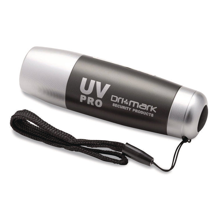 UV Pro Ultraviolet Counterfeit Detector for USD and Most International Currencies, Black/Silver