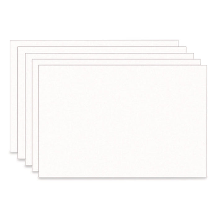 SunWorks Construction Paper, 50 lb Text Weight, 12 x 18, White, 50/Pack