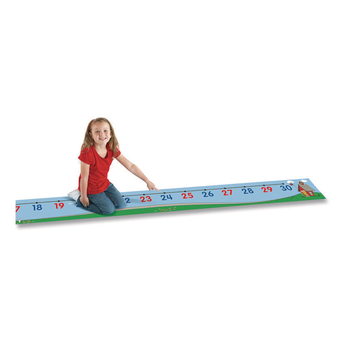 0-30 Number Line Floor Mat, Grades K to 5