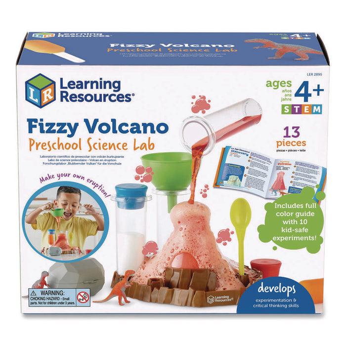Fizzy Volcano Preschool Science Lab, Grades Pre-K to 2, 13 Pieces