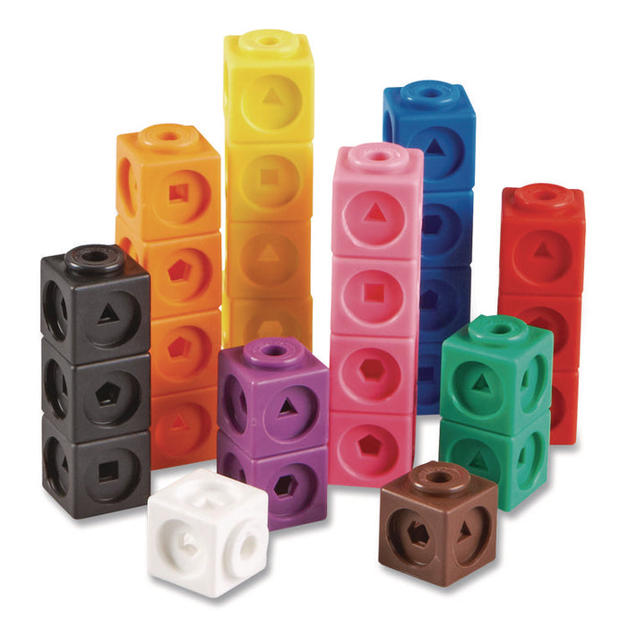MathLink Cubes, Grades 1 to 3, 100 Pieces