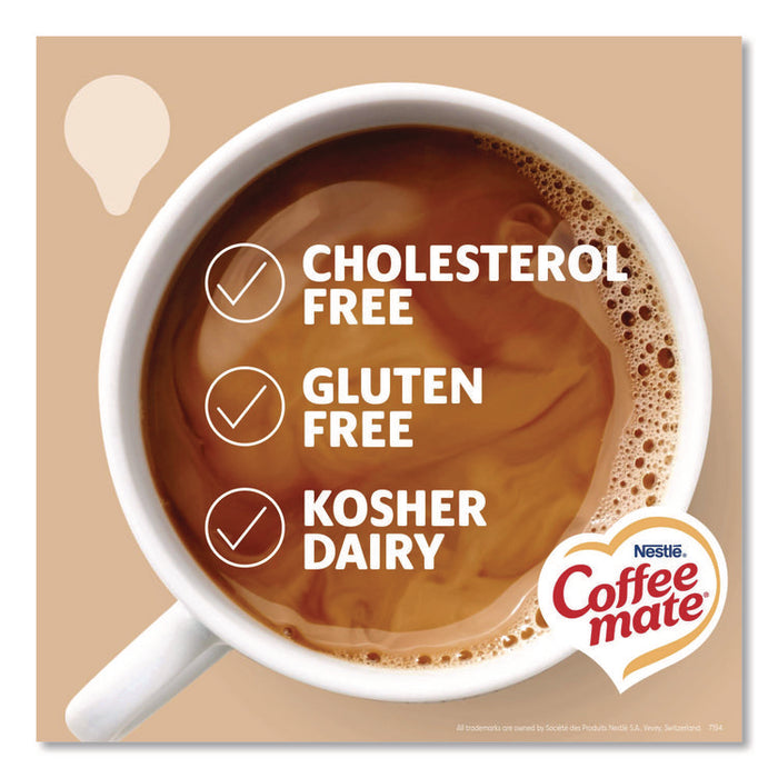 Liquid Coffee Creamer, Original, 0.38 oz Mini Cups, 50/Box