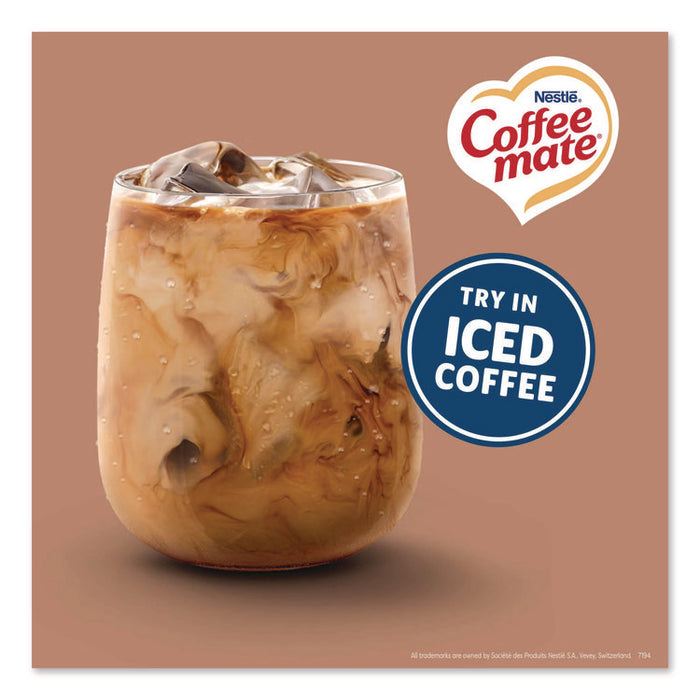 Liquid Coffee Creamer, Cafe Mocha, 0.38 oz Mini Cups, 50/Box