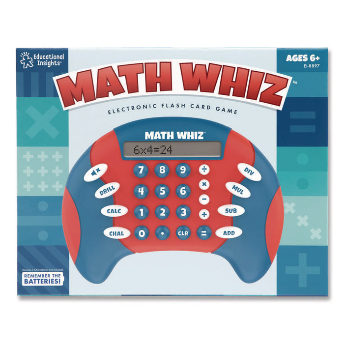 Math Whiz, Three Game Modes, Four Subjects: Addition, Subtraction, Multiplication and Division, Grades 1 to 5