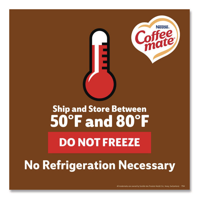 Liquid Coffee Creamer, Snickers, 0.38 oz Mini Cups, 200/Carton