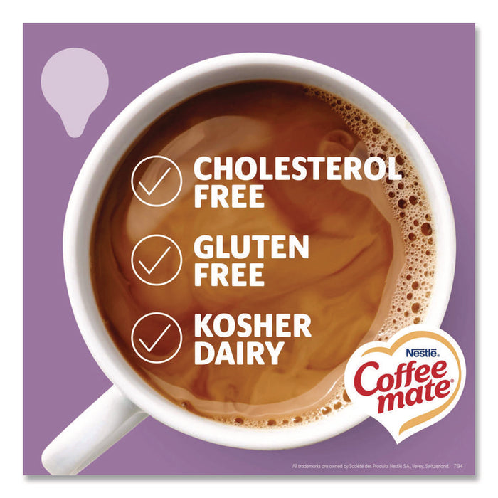 Liquid Coffee Creamer, Italian Sweet Cream, 0.38 oz Mini Cups, 50/Box, 4 Boxes/Carton