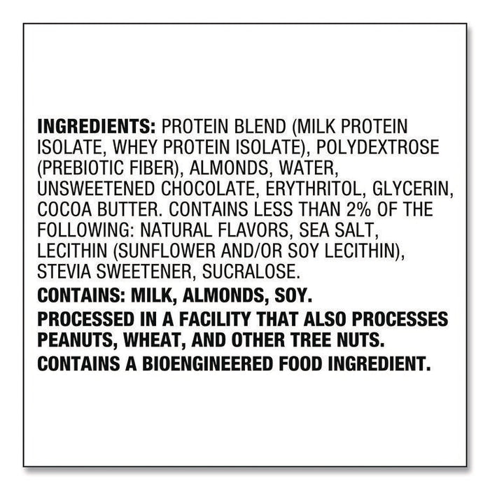 Protein Bars, Chocolate Chip Cookie Dough, 2.12 oz Bar, 12 Bars/Box