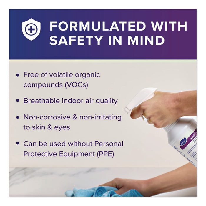 Oxivir TB Disinfectant Wipes, 7 x 6, White, 60/Canister, 12 Canisters/Carton