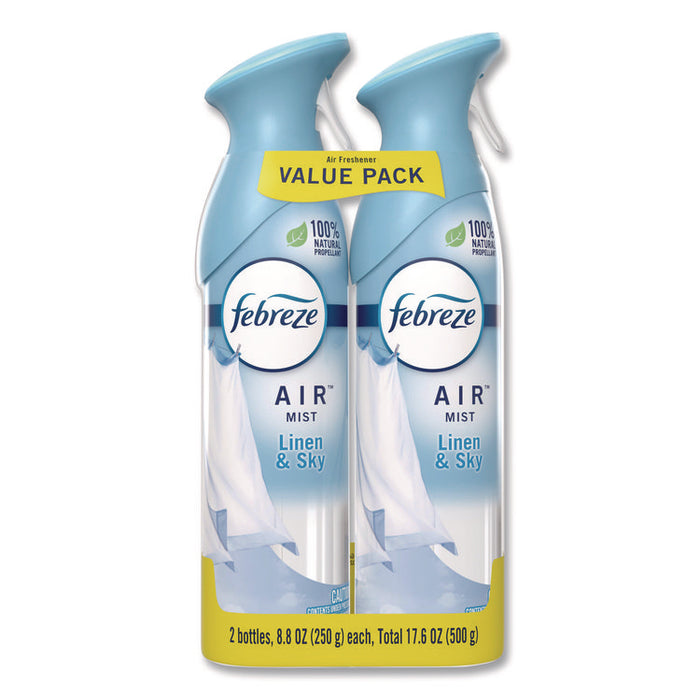 AIR, Linen and Sky, 8.8 oz Aerosol Spray, 2/Pack