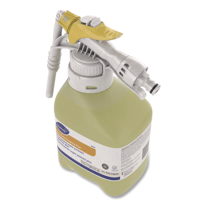 Floor Care Heavy Duty Pre-Spray Plus, RTD, Fruity Fresh Scent, 1.5 L Bottle, 2/Carton