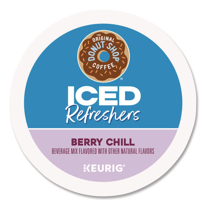 ICED Refreshers K-Cup Pods, Berry Chill, 20/Box