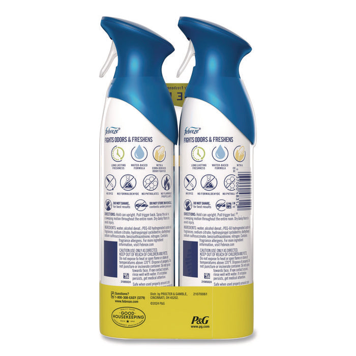AIR, Ocean, 8.8 oz Aerosol Spray, 2/Pack, 3 Packs/Carton
