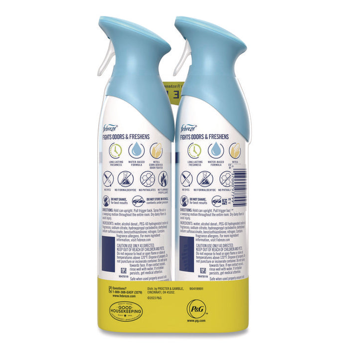 AIR, Linen and Sky, 8.8 oz Aerosol Spray, 2/Pack, 3 Packs/Carton