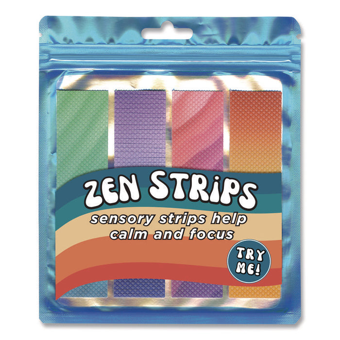 Bumpy Gradient Zen Strips, Ages 6 and Up, Assorted Colors, 4/Pack