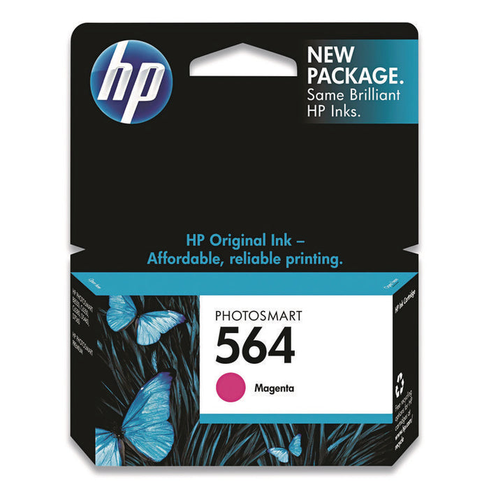HP 564, (CB319WN) Magenta Original Ink Cartridge, 24/Carton