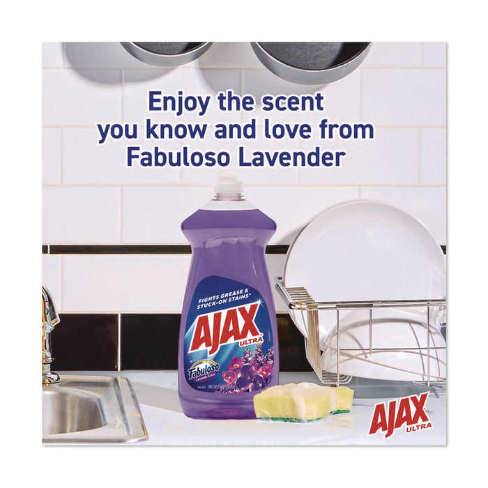 Dish Detergent, Fabuloso Lavender Scent, 28 oz Bottle, 9/Carton