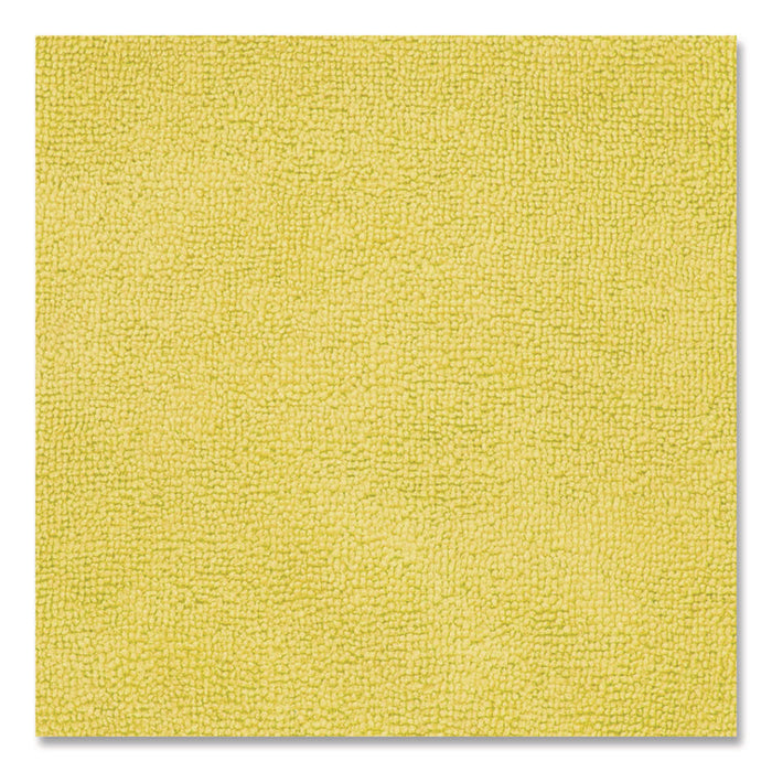 Microfiber Cleaning Cloths, 12 x 12, Yellow, 12/Pack