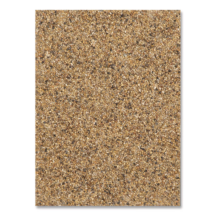 Landmark Series Aggregate Panel, For 50 gal Classic Container, 34.3 x 20.7 x 0.38, Stone, River Rock, 4/Carton