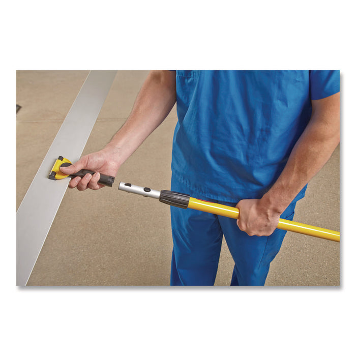 HYGEN Quick Connect Single-Sided Frame, 60 x 3, Aluminum, Yellow, 6/Carton